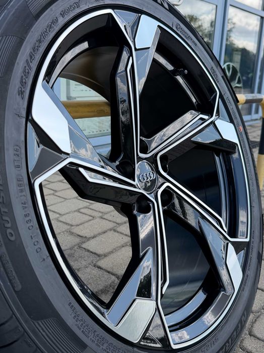 Nowe koła 20 cali Audi A6 A7 S6 S7 Q3 SQ3 czarno srebrne