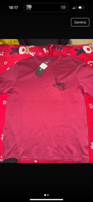 Nowa koszulka czerwona