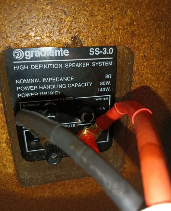 Colunas Alta fidelidade Gradiente