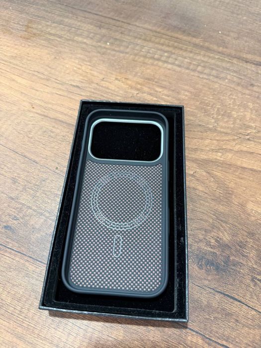 чохол для iPhone 17 Pro Новий Армід Kevlar MagSafe
