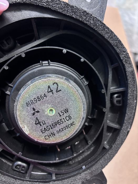 Colunas para mitsubishi e tweeters