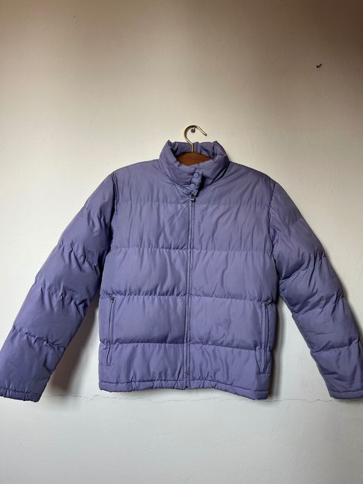 Kurtka bomberka ciepła kolor fioletowy liliowy