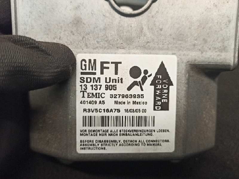 CENTRALINA AIRBAG OPEL ASTRA H GTC 2005 -13137905