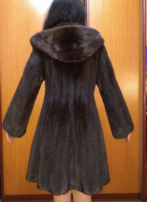 Норкова шуба канадська норка