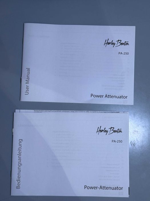 Harley Benton PA-250 Power Attenuator 250W – komplet, bardzo dobry stan