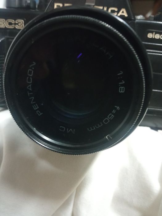 maravilhosa máquina de fotografia. Praktica., a funcionar.