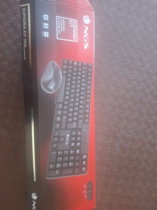 Teclado e rato wireless NGS