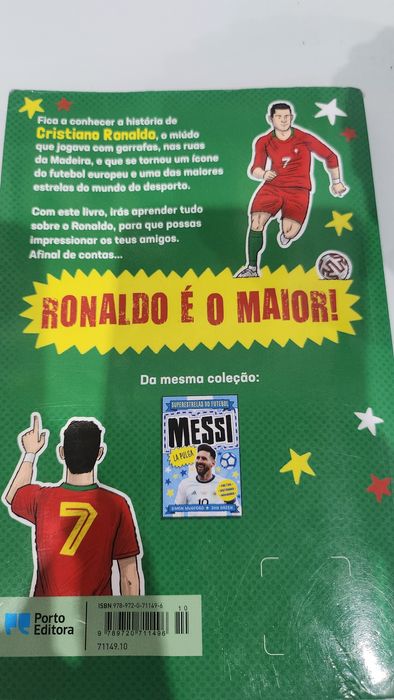 Super estrelas do futebol/ Cristiano Ronaldo