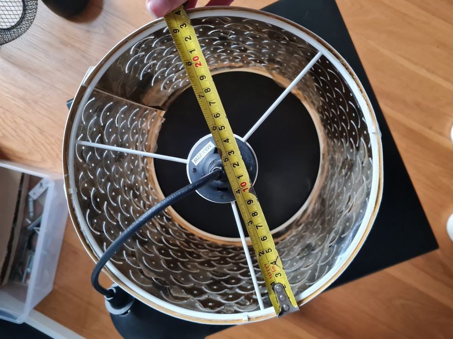 Candeeiro  teto IKEA NYMÖ branco