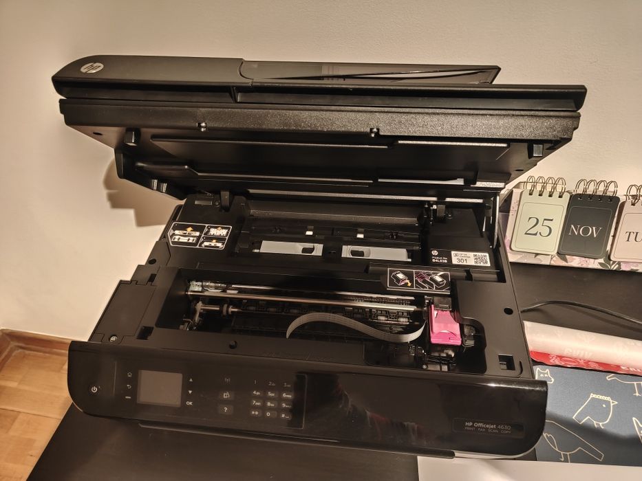 HP OfficeJet 4630 (Print Fax Scan Copy) com tinteiros Novos