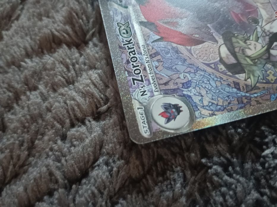 Karta Pokémon    N's Zoroak EX 286/217