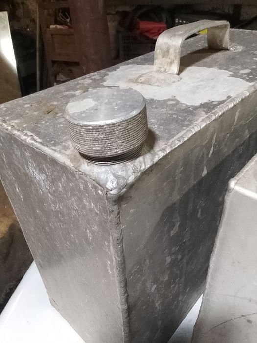 Канистра алюминиевая