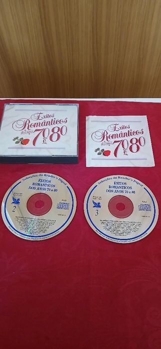 Cds Êxitos Românticos dos anos 70 e 80