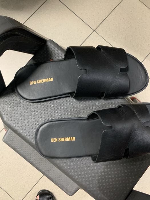 Klapki meskie - skora