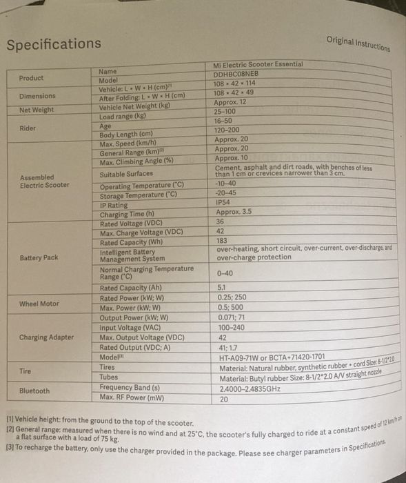 Самокат MI Electric Scooter Essential