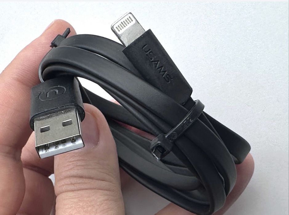 Кабель USB 2.0 - to Lightning 1м метр. Чорний. BLACK