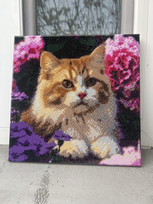 Картина  ручна робота .алмазна мозаіка