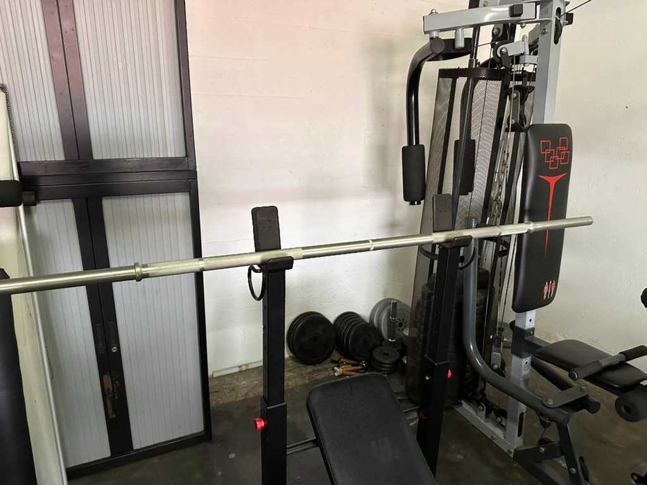 Barra de Musculação 155cm 28mm