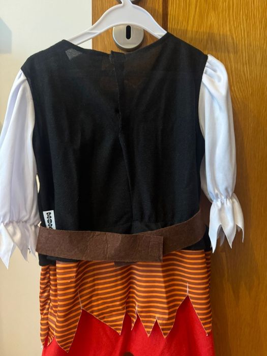 Fato carnaval pirata 1/2 anos