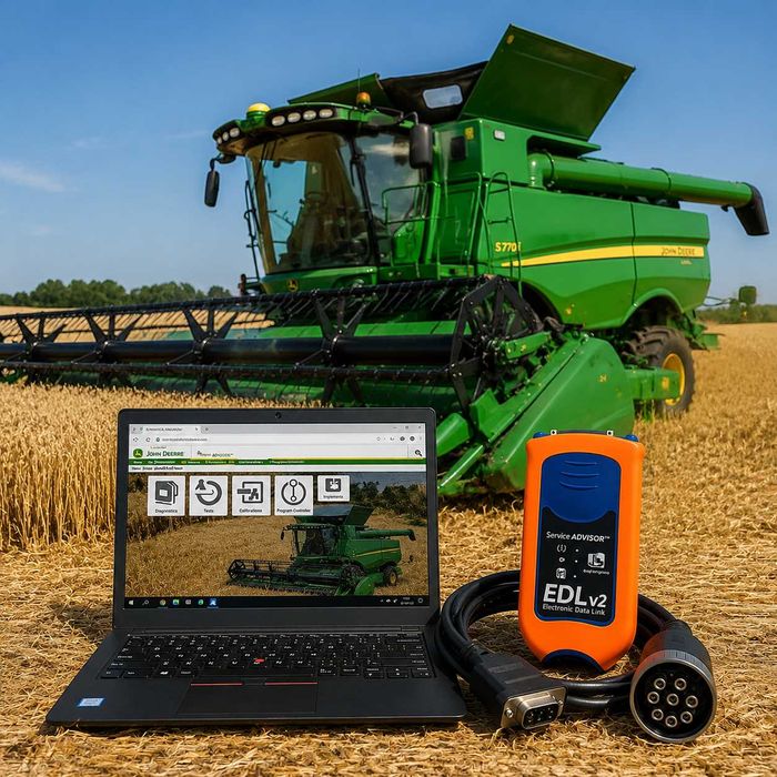 Zestaw Diagnostyczny John Deere EDL V2 Advisor 5.4 NAJNOWSZY Serwisówka ASO Maszyny Rolnicze Maszyny Leśne Interfejs Diagnostyczny