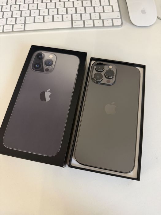 iPhone 13 Pro Max 256gb Grafit Stan Idealny Bateria 100%
