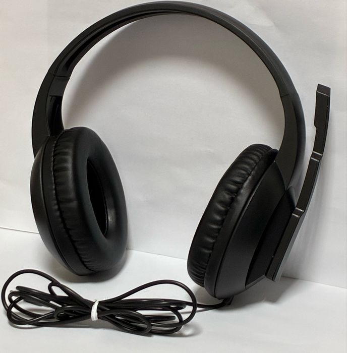 Headset Preto com Microfone