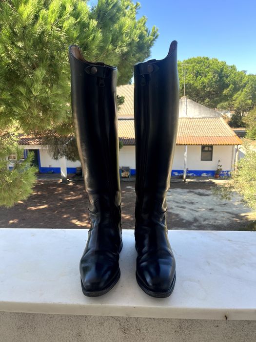 Botas de montar a cavalo