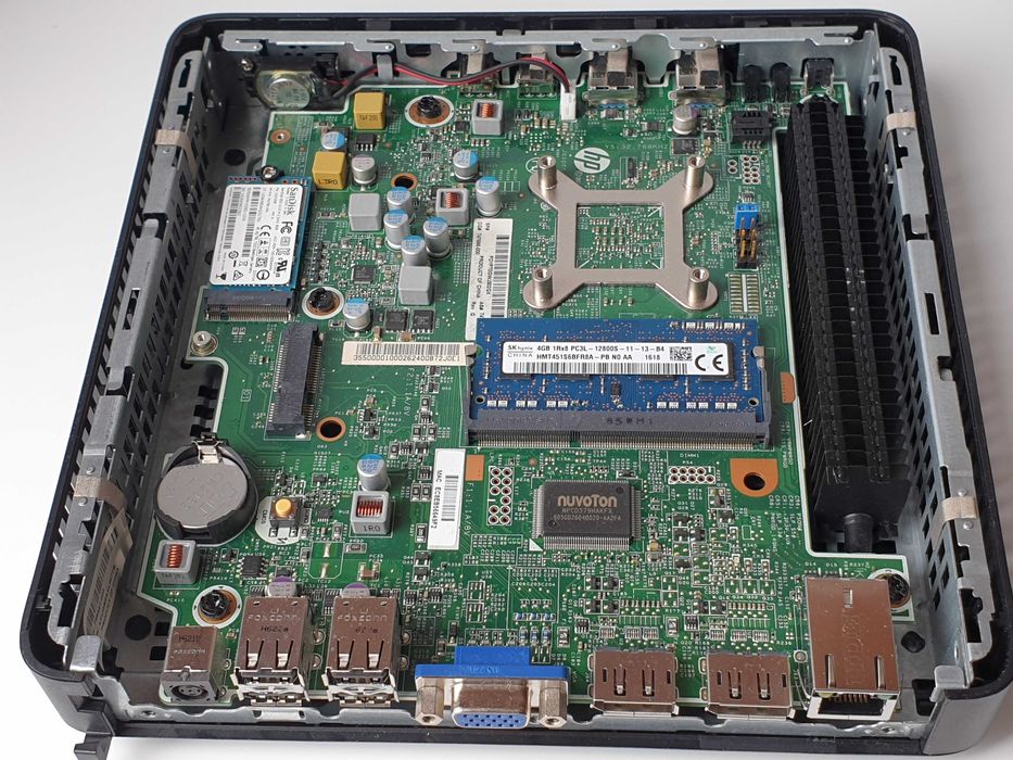 неттор HP T520 AMD GX-212JC 1200Mhz / 4GB  / SSD 8 Gb M2