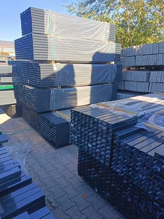 Słupek z 2 gatunku tani od producenta. Bramy furtki i panele transport