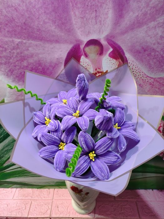 Кращі букети з метеликів на подарунок дівчині Букет из бабочек ромашек