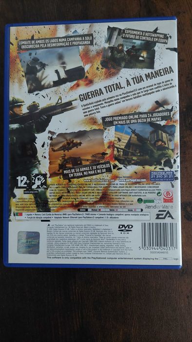 Jogo Battlefield (PS2)