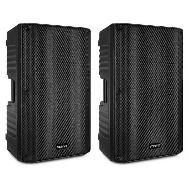 Kolumny aktywne 15" VONYX VSA150s 500W rms,BT,USB, kpl. taniej o 700zł