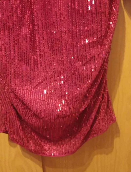 Vestido de cerimónia com etiqueta tamanho L