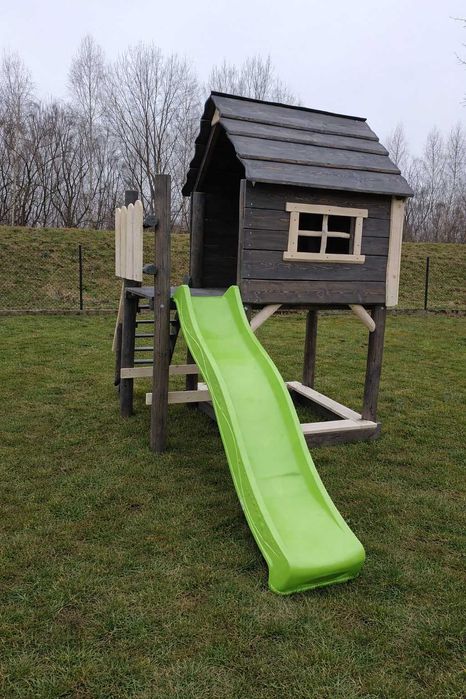 Domek Dla Dzieci Plac Zabaw Huśtawka Ogrodowa Dla Dziecka