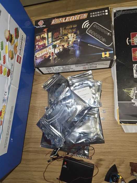 Lego 10188 Gwiazda Śmierci, figurki, zestaw led