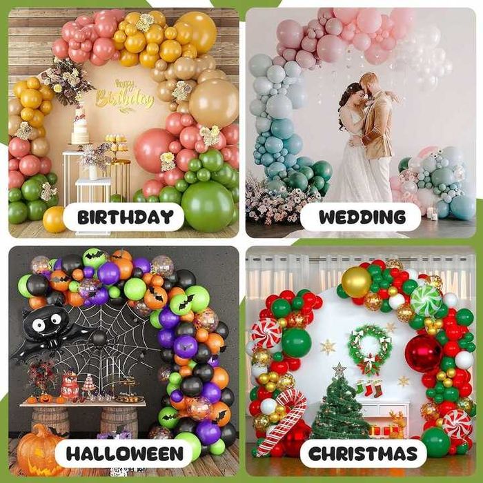 Stojaki na Balony ZESTAW 2szt Stelaż Girlanda Łuk Ślub Urodziny