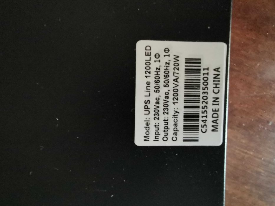 720w, NetPRO Line 1200 LED, Линейно-интерактивный ИБП
