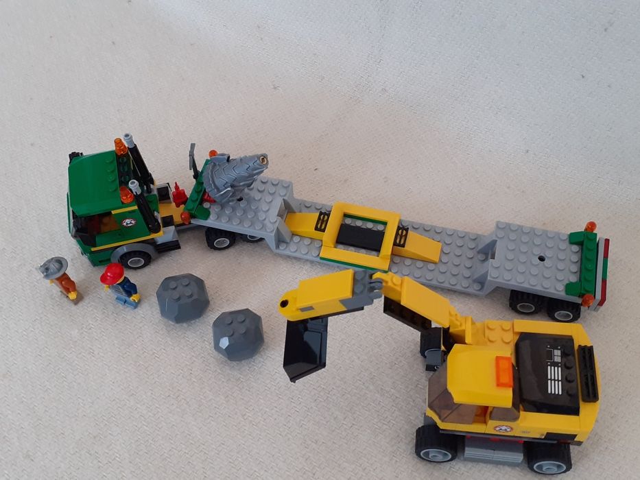 Lego City 4203 - Koparka z transporterem
