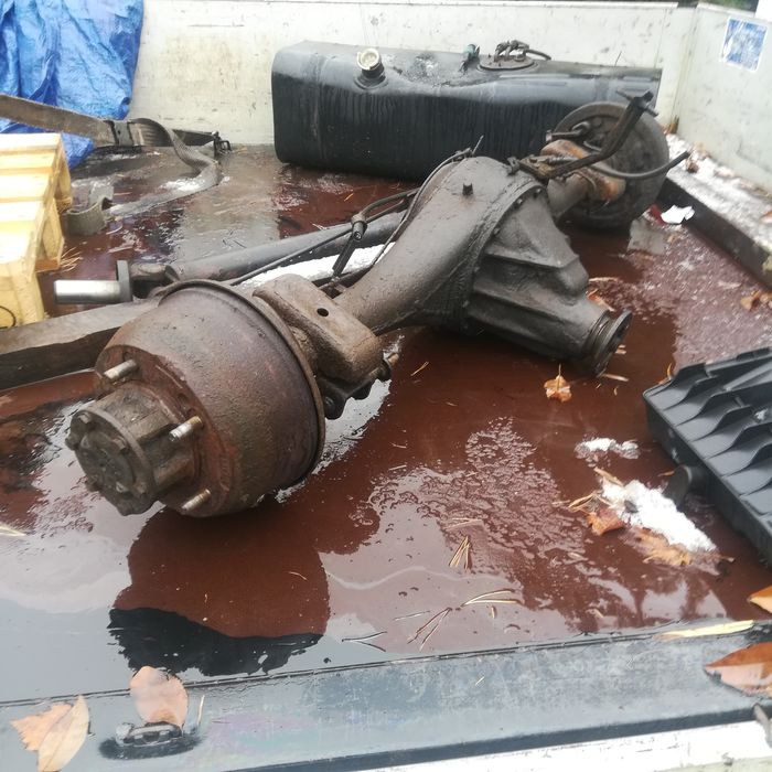 Kia k2900 silnik skrzynia biegów most wał zbiornik chłodnica