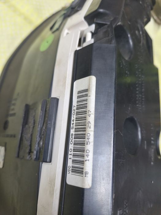 Приборка mercedes w140