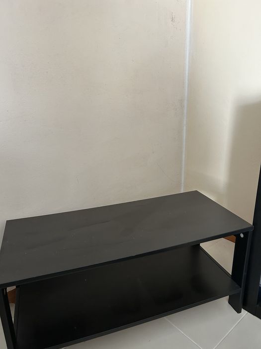 Mesa de centro preta - venda urgente