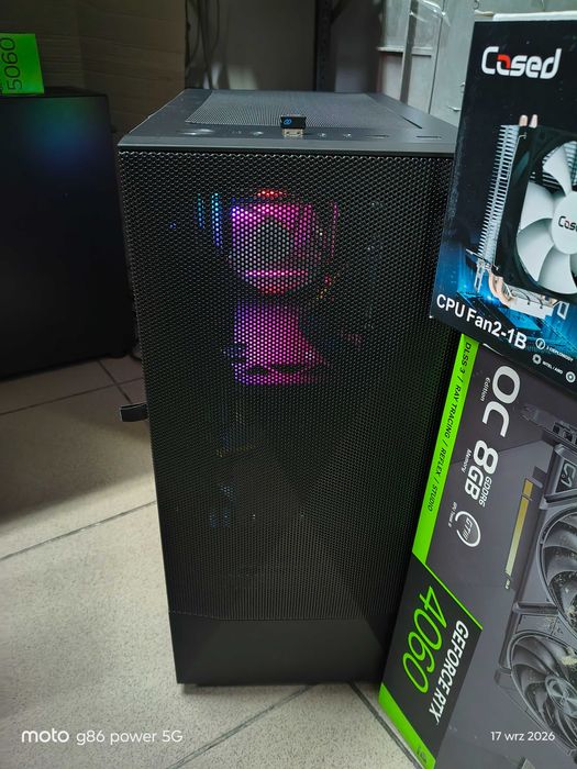 Gracz - RYZEN 5 8400F/RTX 4060 8GB/16GB DDR5 (32GB) /SSD 500GB /GWR.