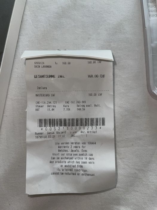 Relogio Swiss Swatch Rosé