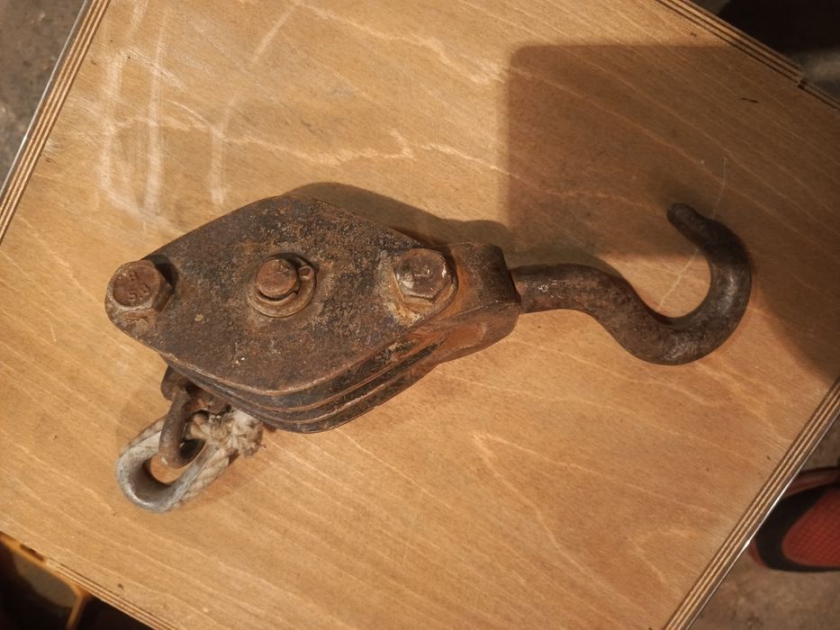 Stary bloczek okrętowy