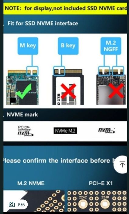 Karta PCI-E na dyski M.2