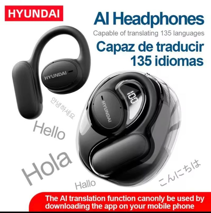 Auriculares Hyundai tradutores