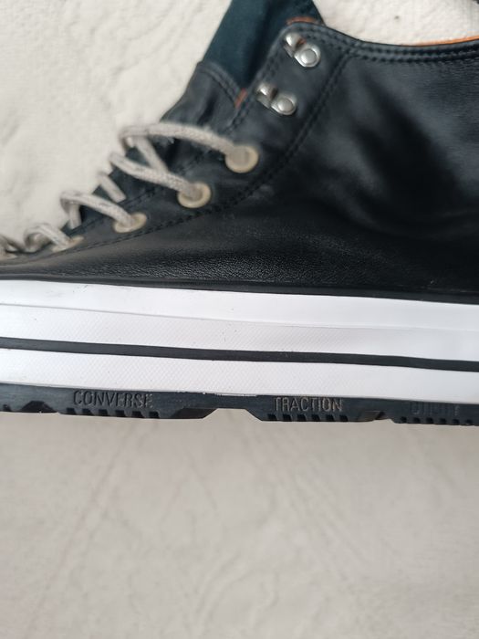 Кеди шкіряні з утеплювачем Converse р.44
