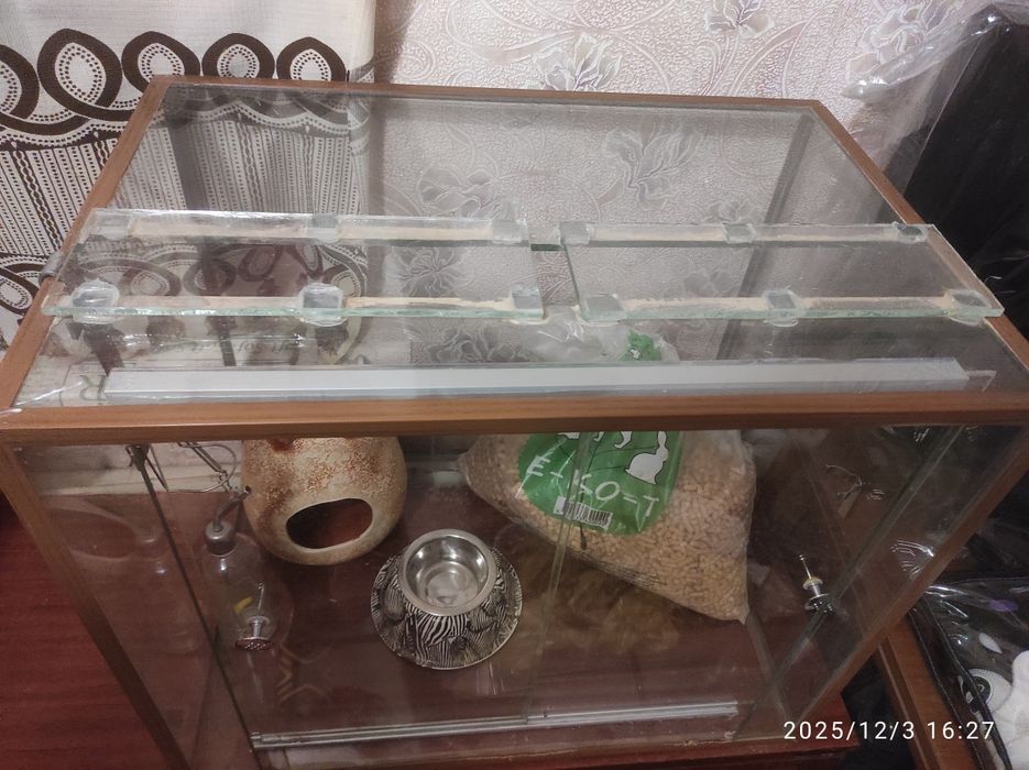 Клетка аквариум для грызунов