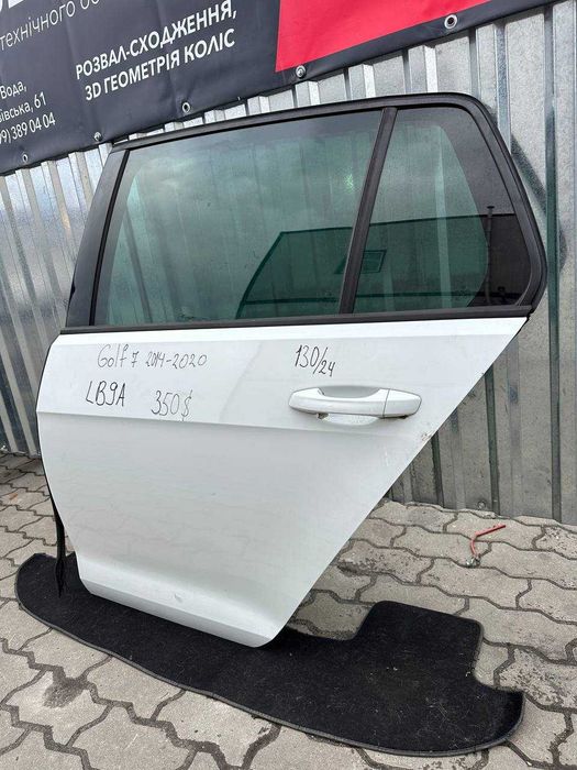 Двері Golf 7 хетчбек 2014-2020 LB9A передні та задні вживані