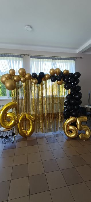 Stojak na scianke balony